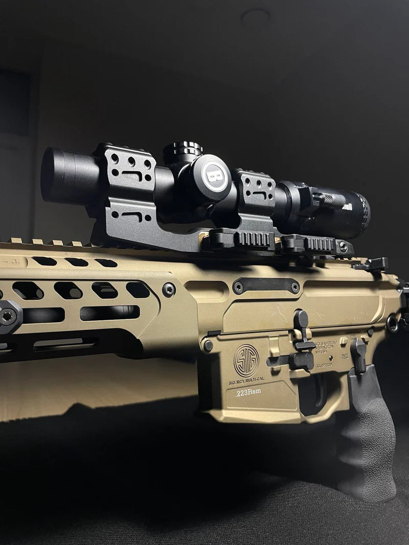 Suporte de luneta 34mm cantilever | base Picatinny QD Ergo