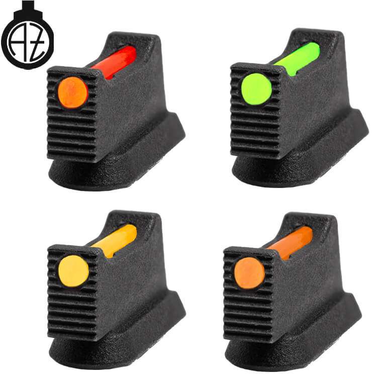 CZ Kadet massa de mira com fibra ótica | 7.5 x 1.5 mm