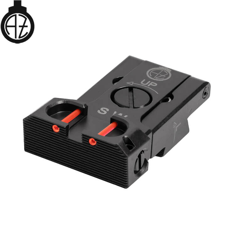 CZ Shadow 2 alça de mira ajustável com fibra ótica