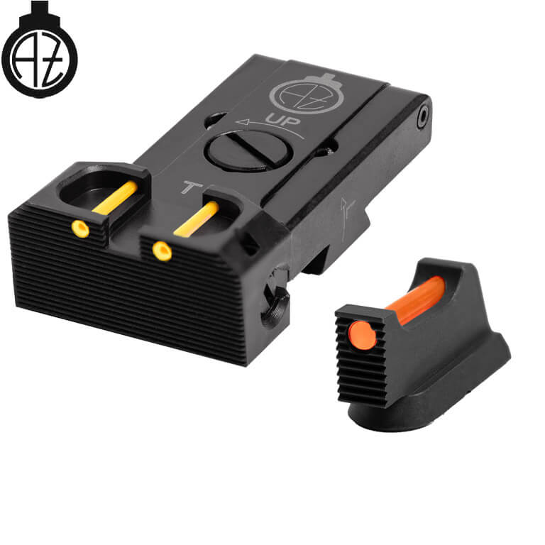 CZ TS 2, CZ TS 1 & CZ Shadow 2 Target miras ajustáveis com fibra ótica | tipo B