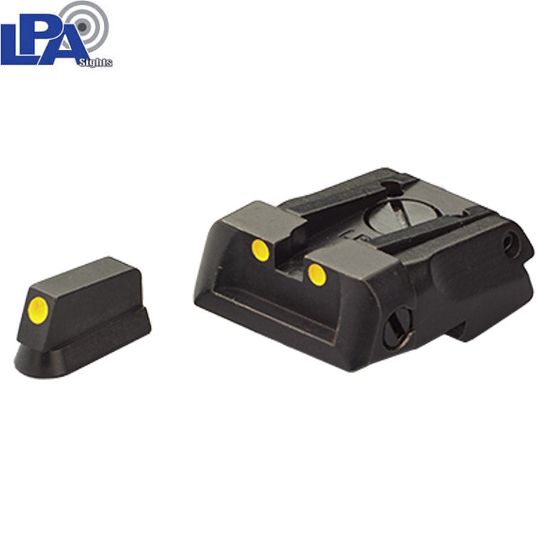 CZ Shadow 2, CZ 75 SP-01 Shadow conjunto de miras ajustáveis com pontos luminescentes LPA
