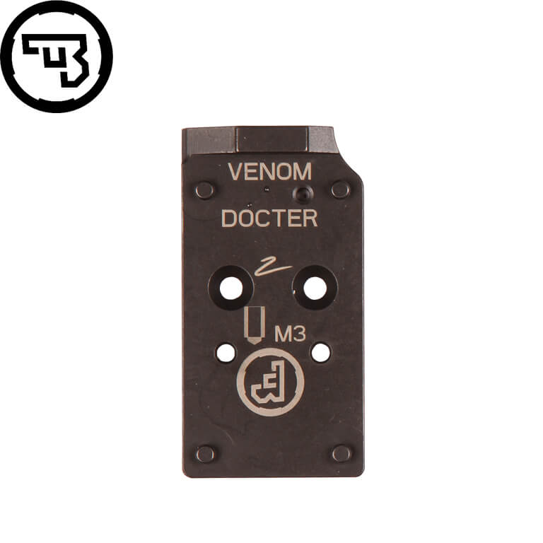CZ Shadow 2 placa adaptadora | Docter footprint