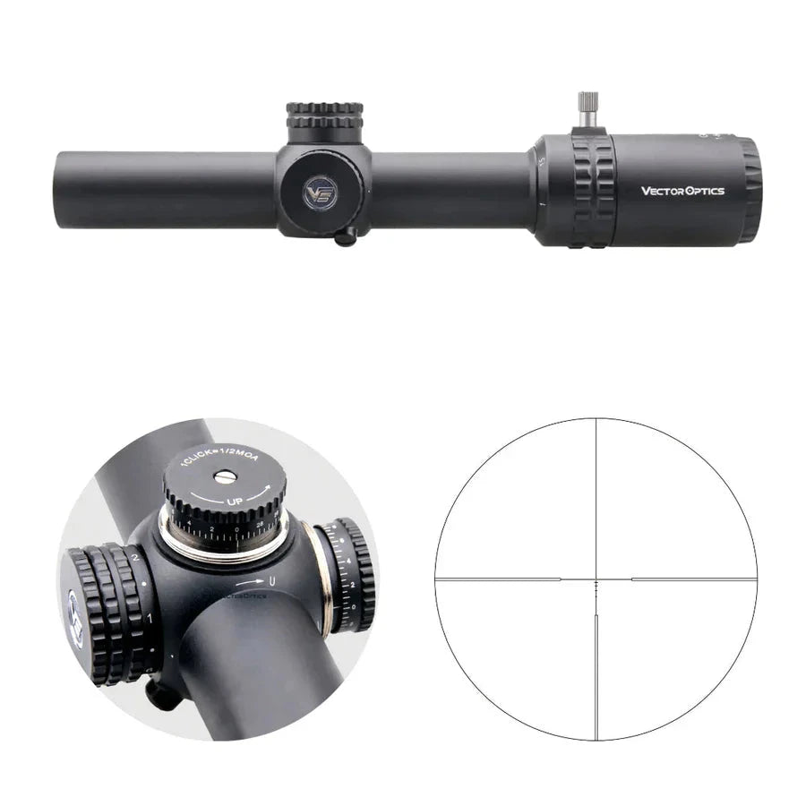 Vector Optics Grimlock 1-6x24SFP GenII luneta Vector Optics