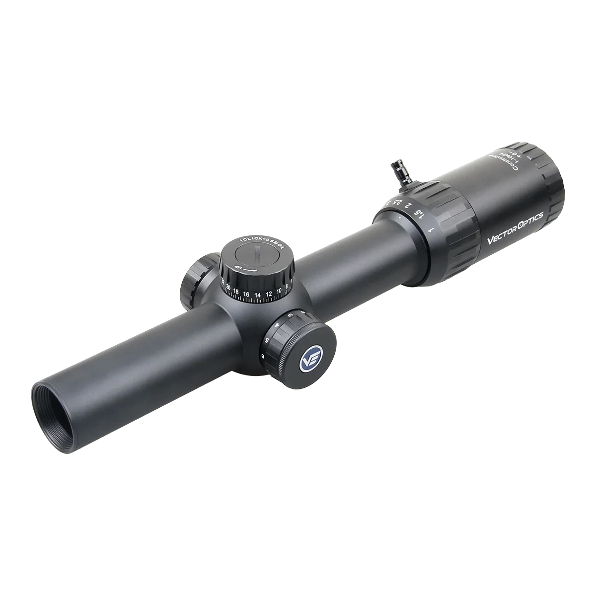 Vector Optics Constantine 1-10x24 Fiber Center Dot luneta Vector Optics
