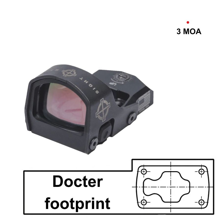 Sightmark Mini Shot M-Spec FMS Reflex Sight mira de ponto vermelho