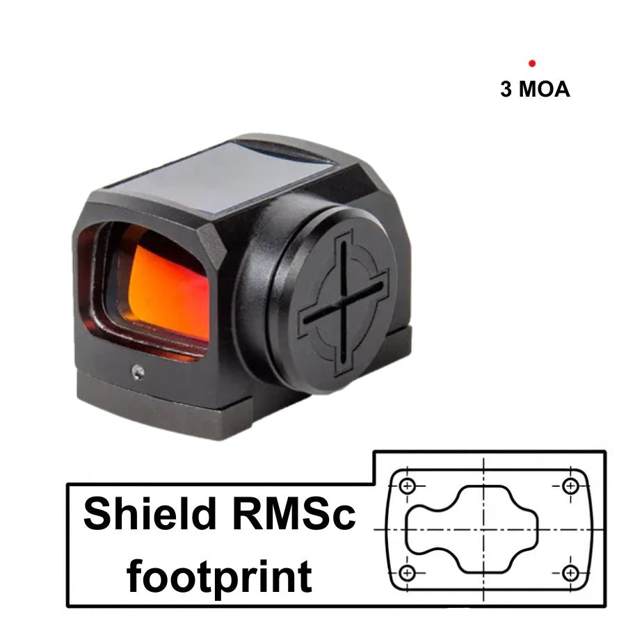 Sightmark Mini Shot M-Spec M3 Micro Solar mira de ponto vermelho