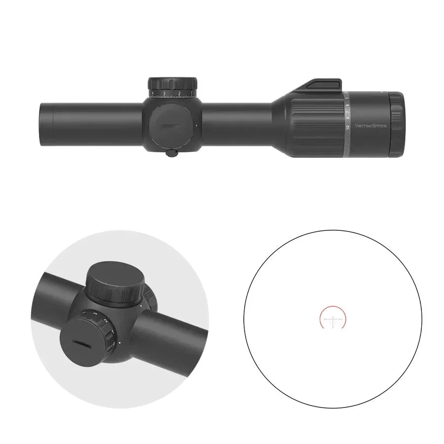 Vector Optics Constantine 1-10x24 HD FFP luneta Vector Optics