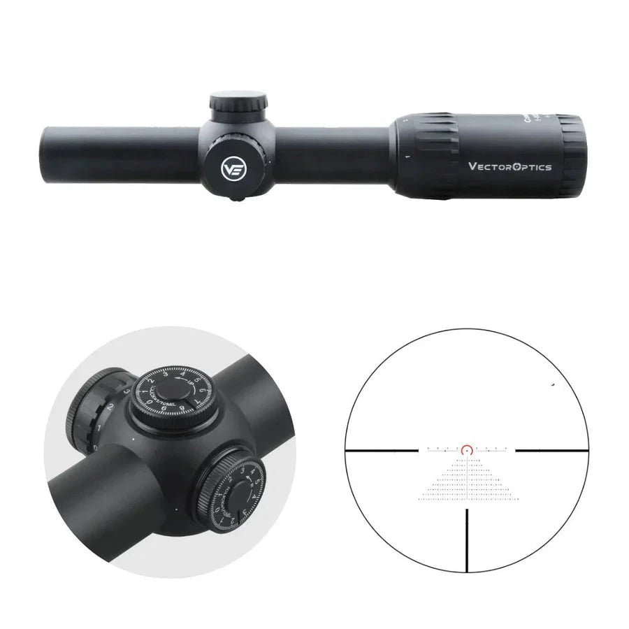 Vector Optics Constantine 1-8x24 FFP luneta Vector Optics