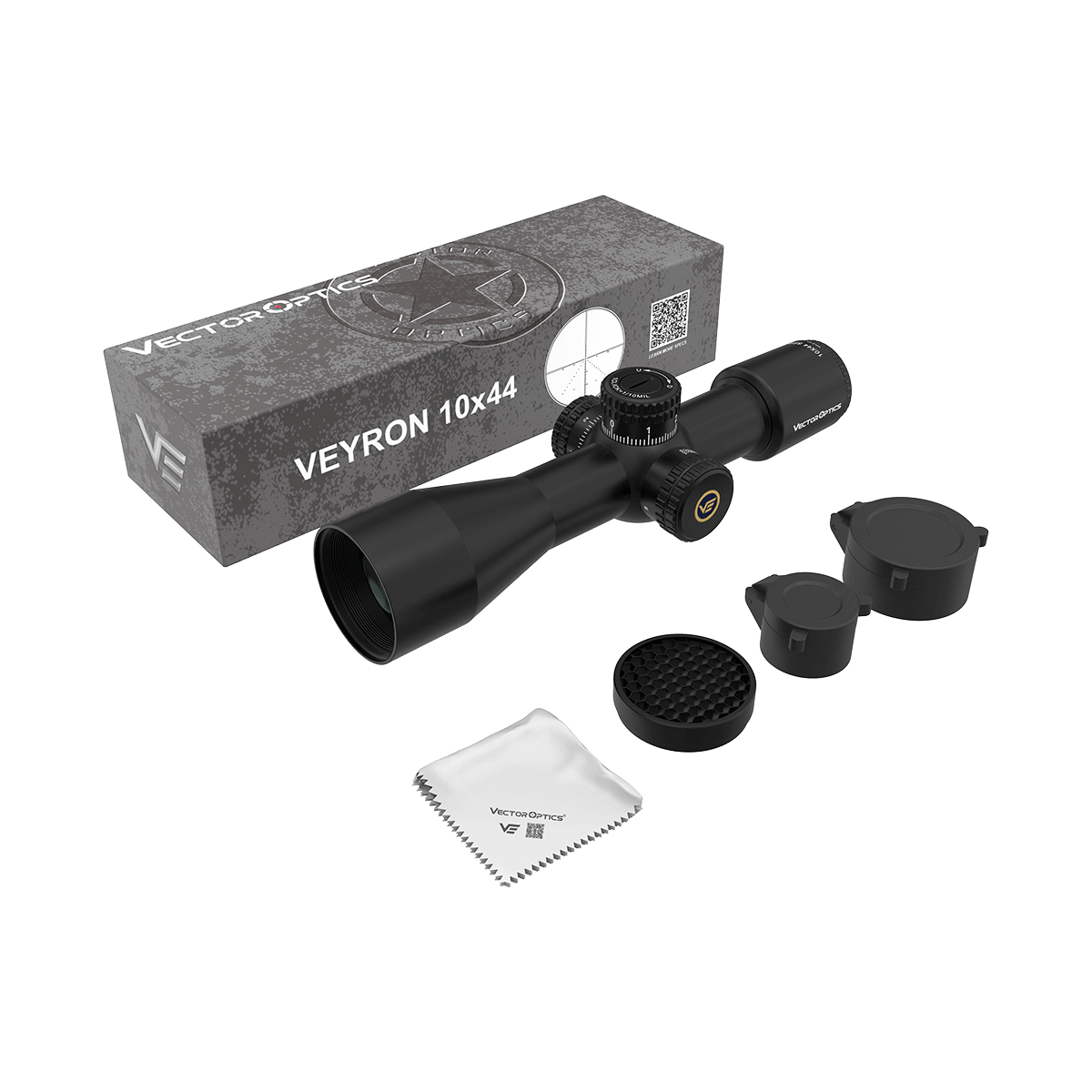 Vector Optics Veyron 10x44 SFP luneta compacta para carabina