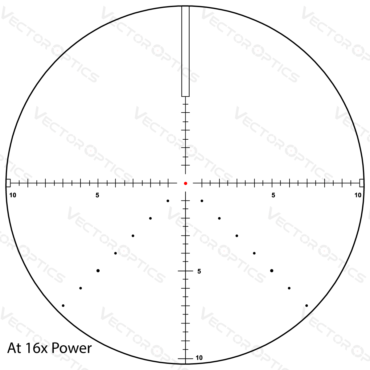 Vector Optics Veyron 4-16x44 IR First Focal Plane Illuminated luneta para carabina