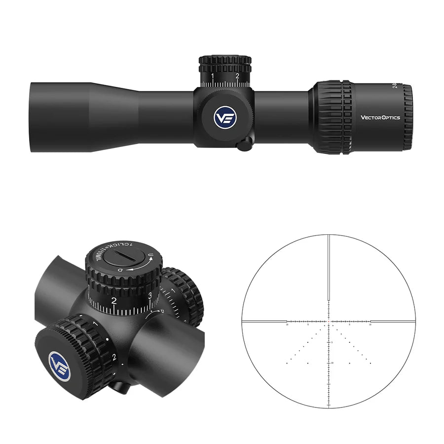 Vector Optics Veyron 2-8x32IR luneta compacta para carabina
