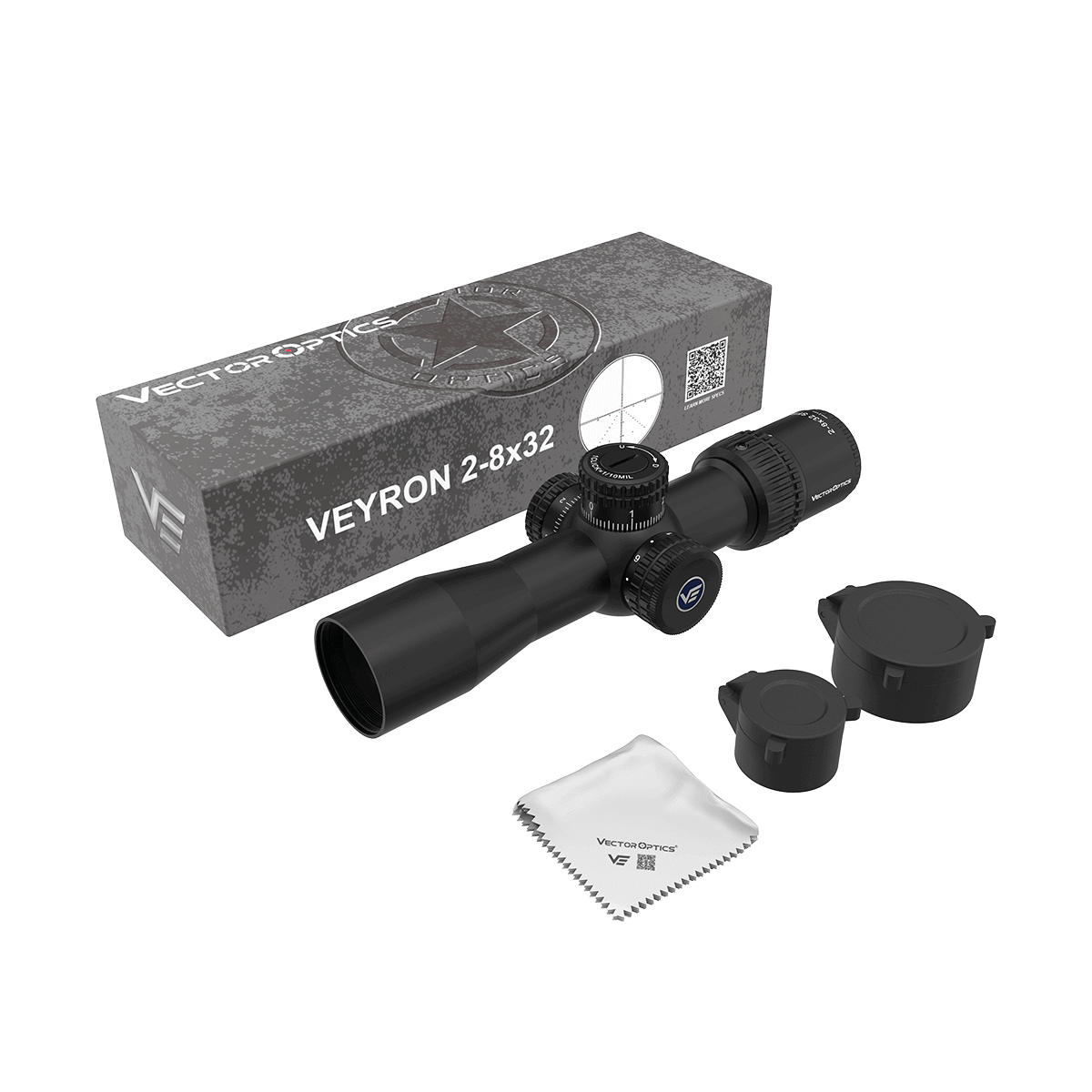 Vector Optics Veyron 2-8x32IR luneta compacta para carabina