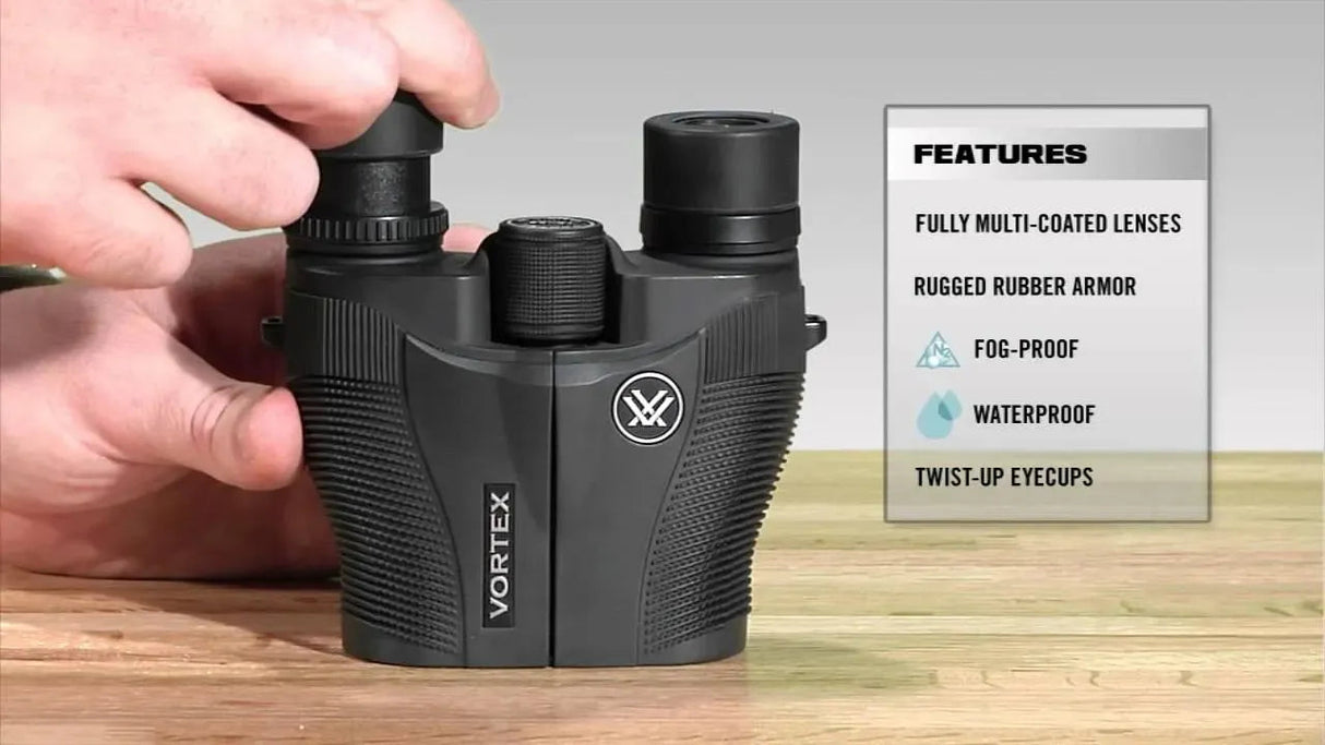 Binocular Vortex Vanquish® 10x26 OPTICS SPOT