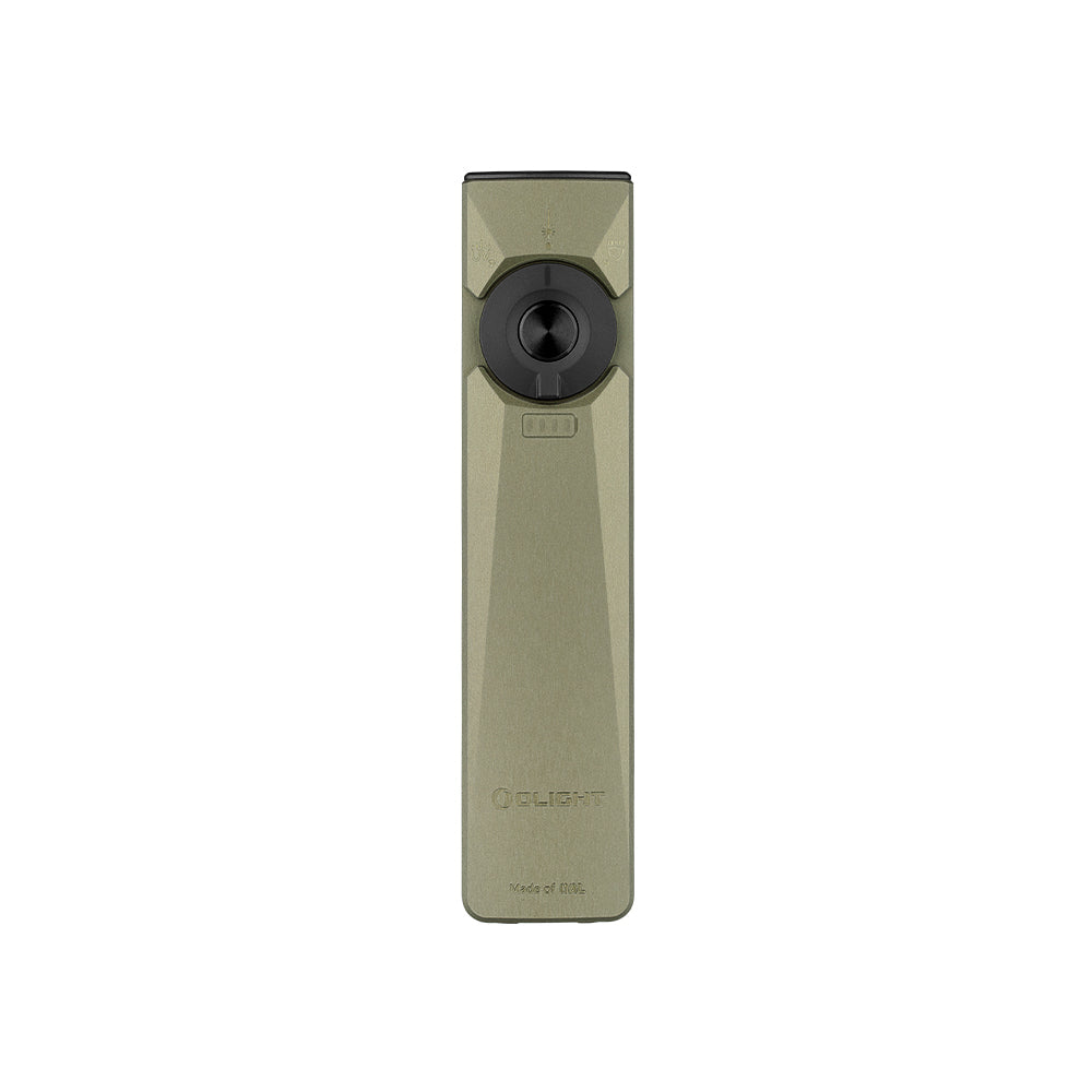 Olight Arkfeld Ultra | lanterna EDC plana 3-em-1 | 1.400 lm - Verde Azeitona