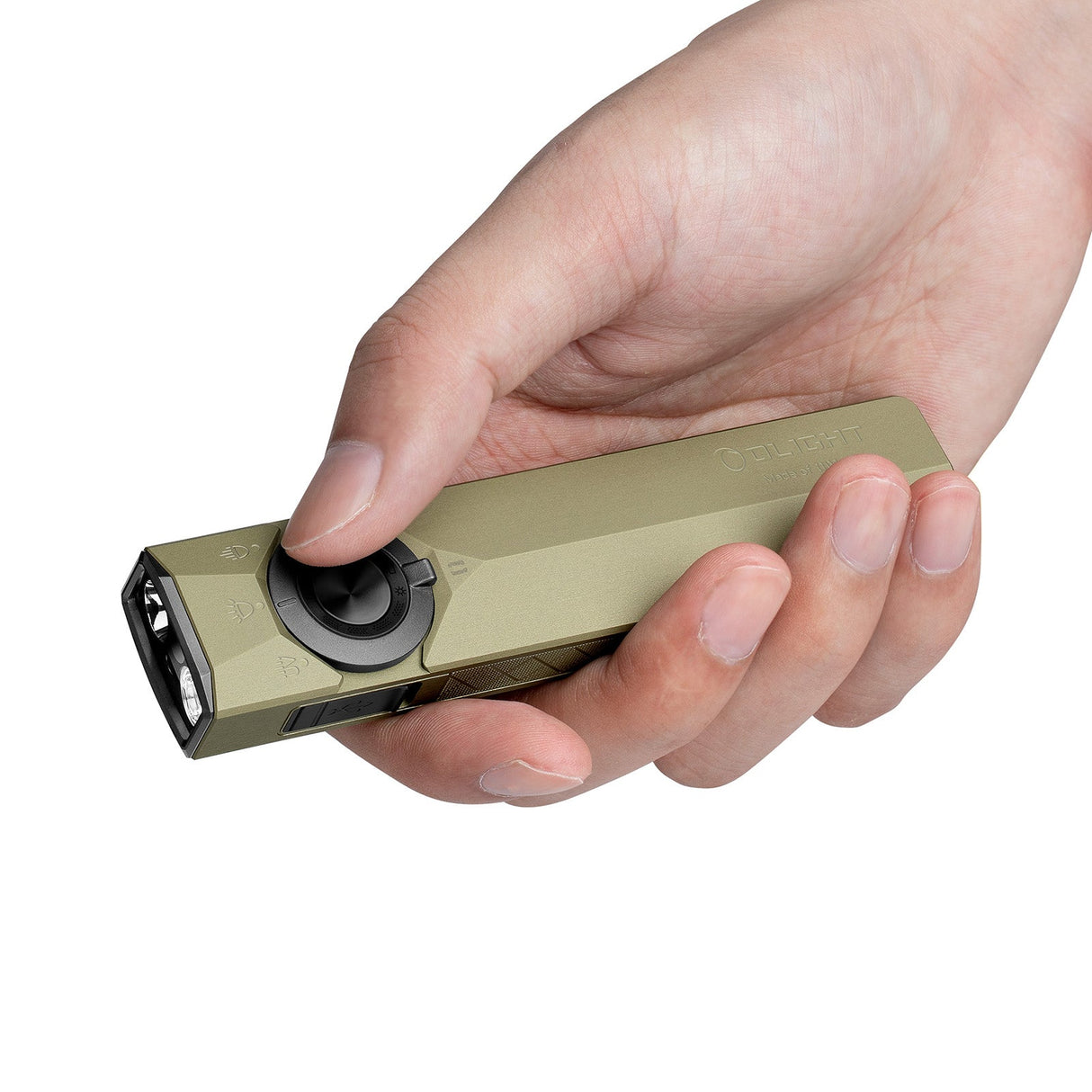 Olight ArkPro Ultra | lanterna EDC plana 4-em-1 | 1.700 lm - Olive Green