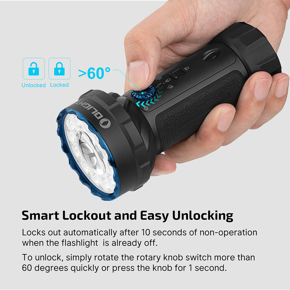 Olight Marauder 2 Mini | lanterna recarregável potente | 10.000 lm