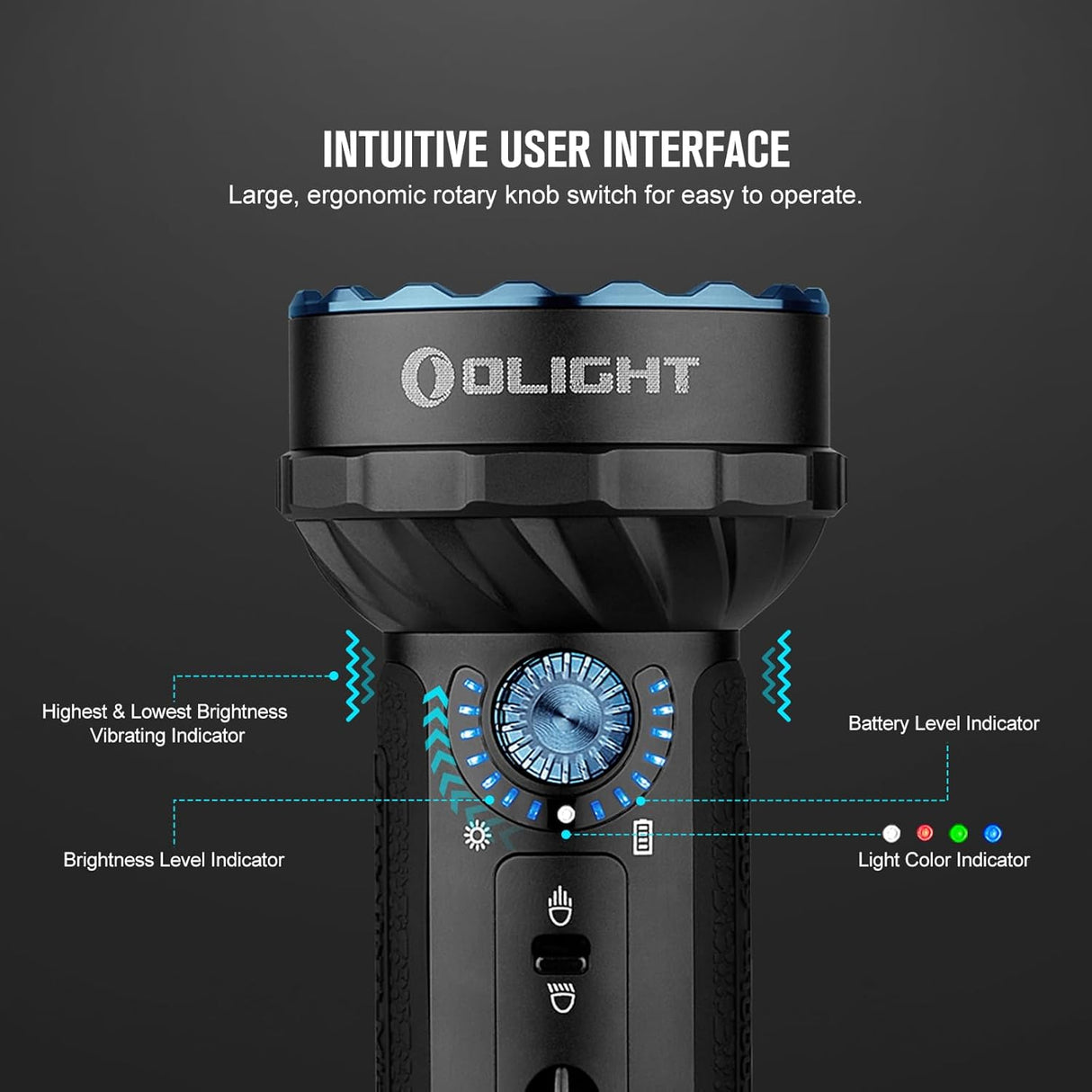 Olight Marauder Mini | lanterna recarregável multicolor | 7.000 lm