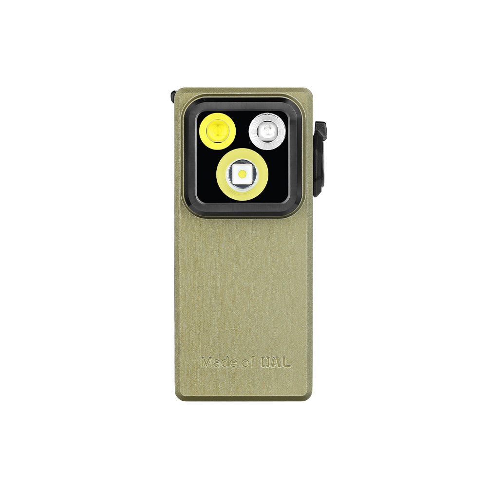 Olight Oclip Ultra | lanterna EDC 3 em 1 com clip | 530 lm - Olive Green