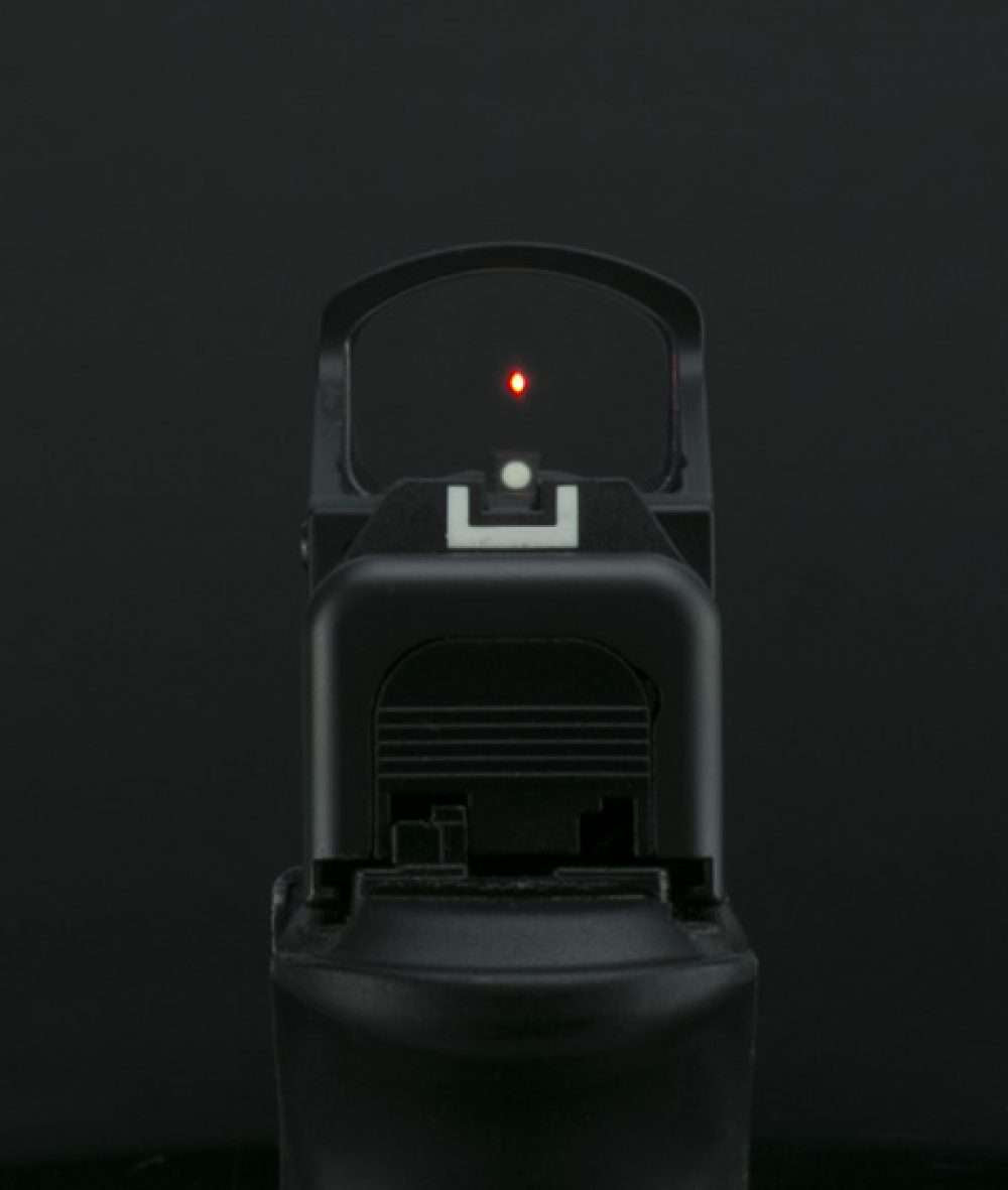 Placa para mira de ponto vermelho para Glock MOS | Shield RMSc footprint