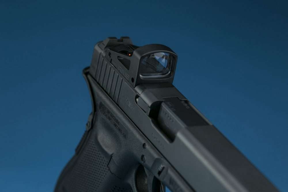 Placa para mira de ponto vermelho para Glock MOS | Shield RMSc footprint