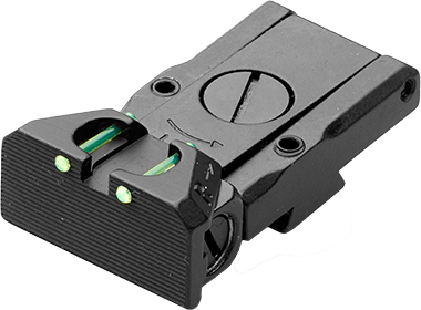 Remington 1911 R1 alça de mira ajustável | fibra ótica