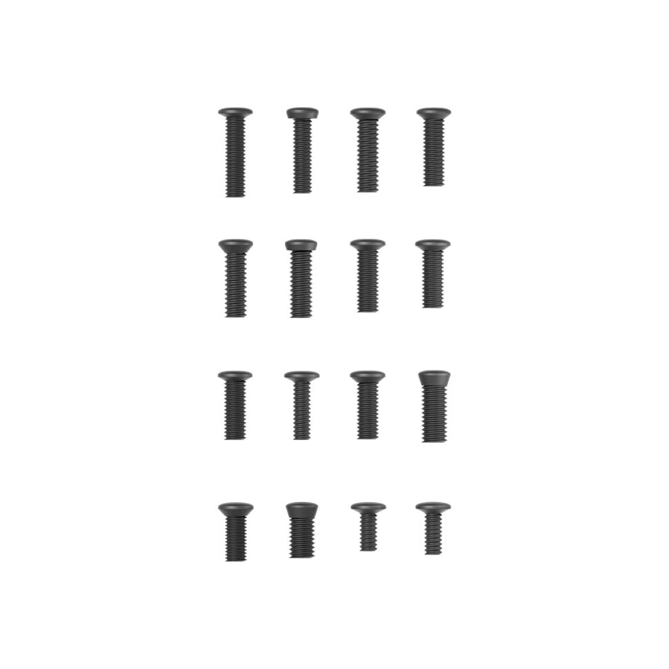 Conjunto de parafusos sobressalentes para instalação de mira red dot