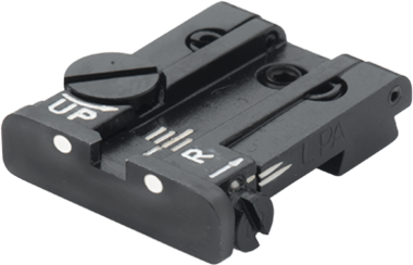 Sig P226 LDC alça de mira ajustável | pontos brancos