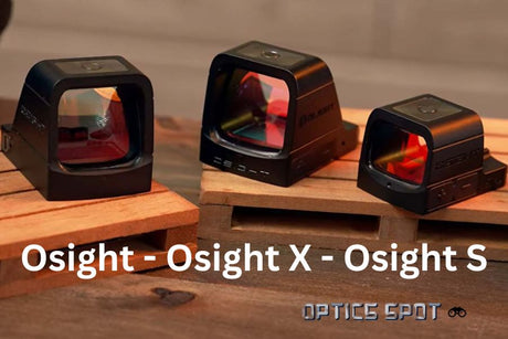 Olight red dots comparison: Olight, Olight X and Olight S