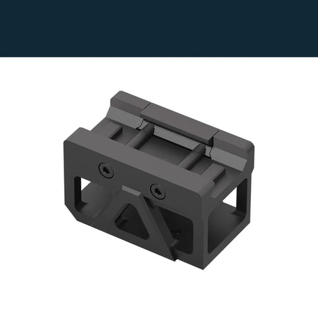 Trilho Picatinny montagem para mira de ponto vermelho com elevador [32 mm] | C-More RTS footprint
