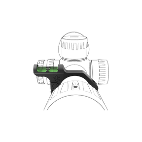 nível de bolha offset de 1 polegada [25.4 mm] para luneta de rifle