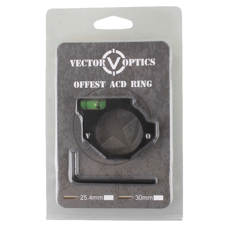 nível de bolha offset de 1 polegada [25.4 mm] para luneta de rifle