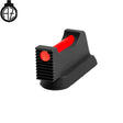CZ Shadow 2 massa de mira com fibra ótica | 7.5 x 1.5 mm