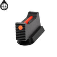 CZ Kadet massa de mira com fibra ótica | 7.5 x 1.0 mm
