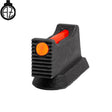 CZ Kadet massa de mira com fibra ótica | 7.5 x 1.5 mm