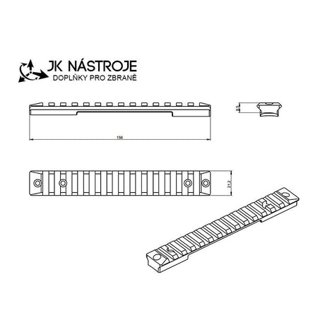 Franchi Horizon trilho Picatinny [steel]