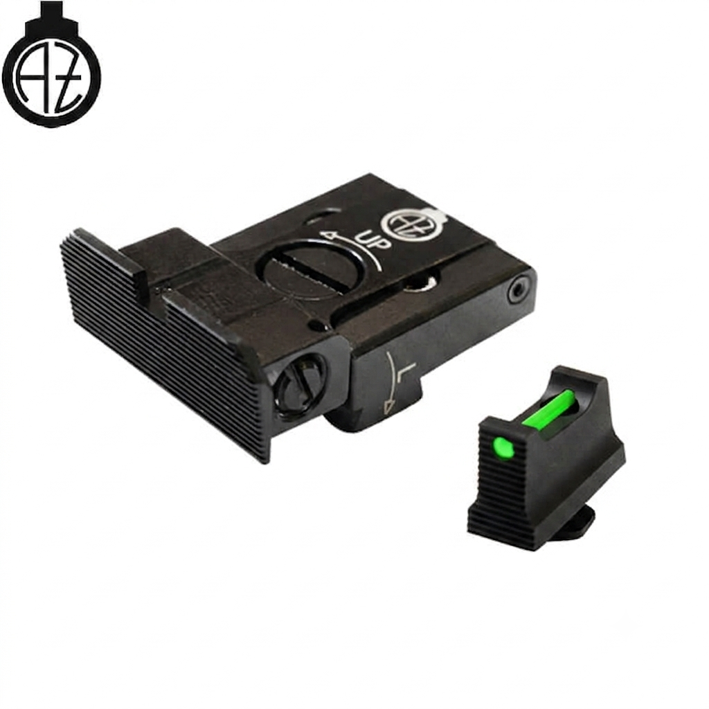 Walther PDP miras ajustáveis baixas com fibra ótica | tipo