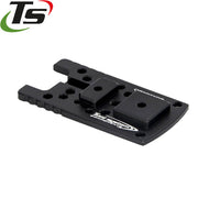 Beretta [92X, 92XI, 92 GTS, 92X RDO, M9A4] placa adaptadora | tipo B [RMR & RTS footprint] 