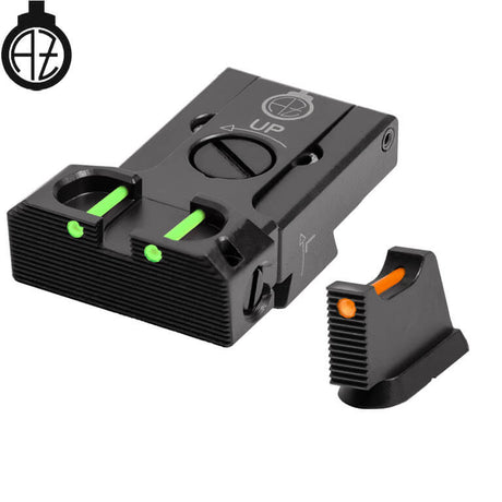 CZ 75B, CZ P-01, CZ 75 SP-01 miras ajustáveis com fibra ótica | tipo B Zendl