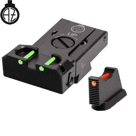 CZ 75B, CZ P-01, CZ 75 SP-01 miras ajustáveis com fibra ótica | tipo B Zendl