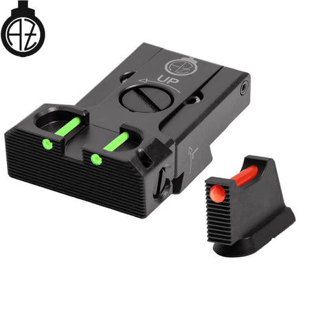 CZ 75B, CZ P-01, CZ 75 SP-01 miras ajustáveis com fibra ótica | tipo B Zendl