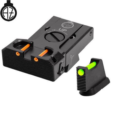 CZ 75B, CZ P-01, CZ 75 SP-01 miras ajustáveis com fibra ótica | tipo B Zendl