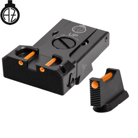 CZ 75B, CZ P-01, CZ 75 SP-01 miras ajustáveis com fibra ótica | tipo B Zendl