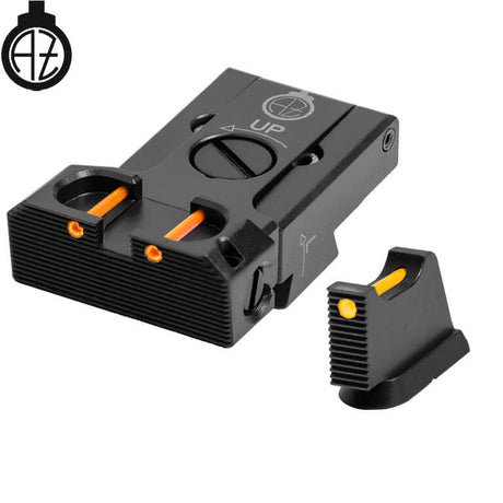 CZ 75B, CZ P-01, CZ 75 SP-01 miras ajustáveis com fibra ótica | tipo B Zendl