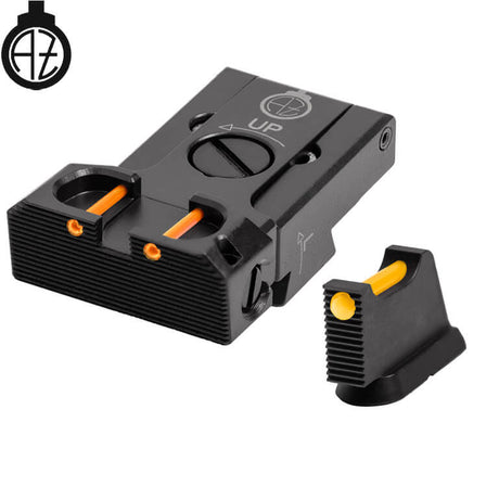 CZ 75B, CZ P-01, CZ 75 SP-01 miras ajustáveis com fibra ótica | tipo B Zendl