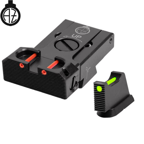 CZ 75B, CZ P-01, CZ 75 SP-01 miras ajustáveis com fibra ótica | tipo B Zendl