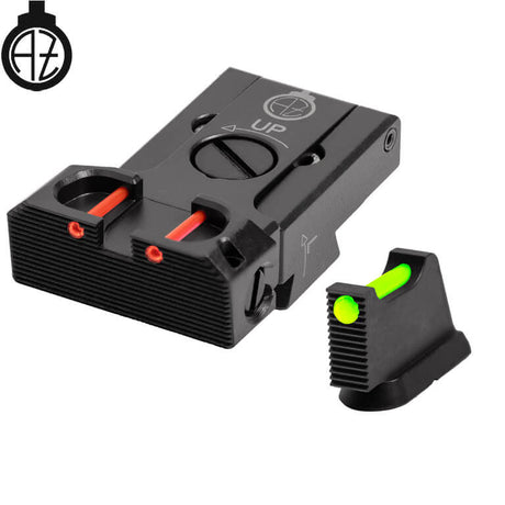 CZ 75B, CZ P-01, CZ 75 SP-01 miras ajustáveis com fibra ótica | tipo B Zendl