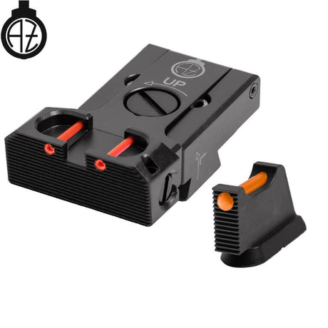CZ 75B, CZ P-01, CZ 75 SP-01 miras ajustáveis com fibra ótica | tipo B Zendl