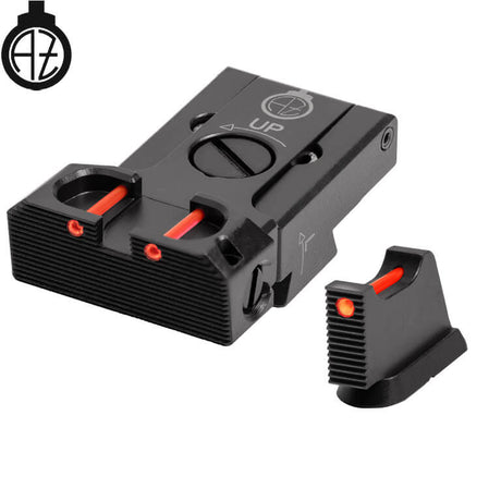 CZ 75B, CZ P-01, CZ 75 SP-01 miras ajustáveis com fibra ótica | tipo B Zendl