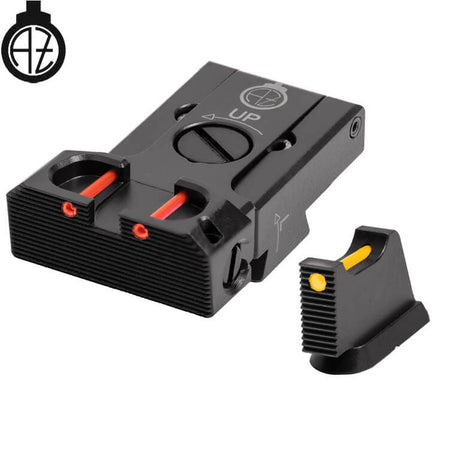 CZ 75B, CZ P-01, CZ 75 SP-01 miras ajustáveis com fibra ótica | tipo B Zendl