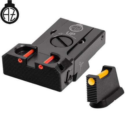 CZ 75B, CZ P-01, CZ 75 SP-01 miras ajustáveis com fibra ótica | tipo B Zendl